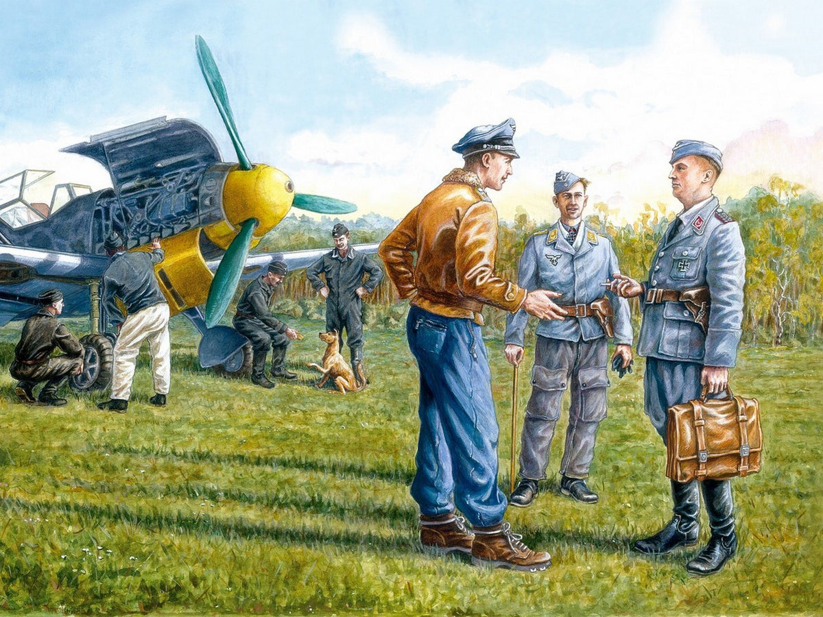 German Luftwaffe Ground Personnel (1939-1945) 7 Figures