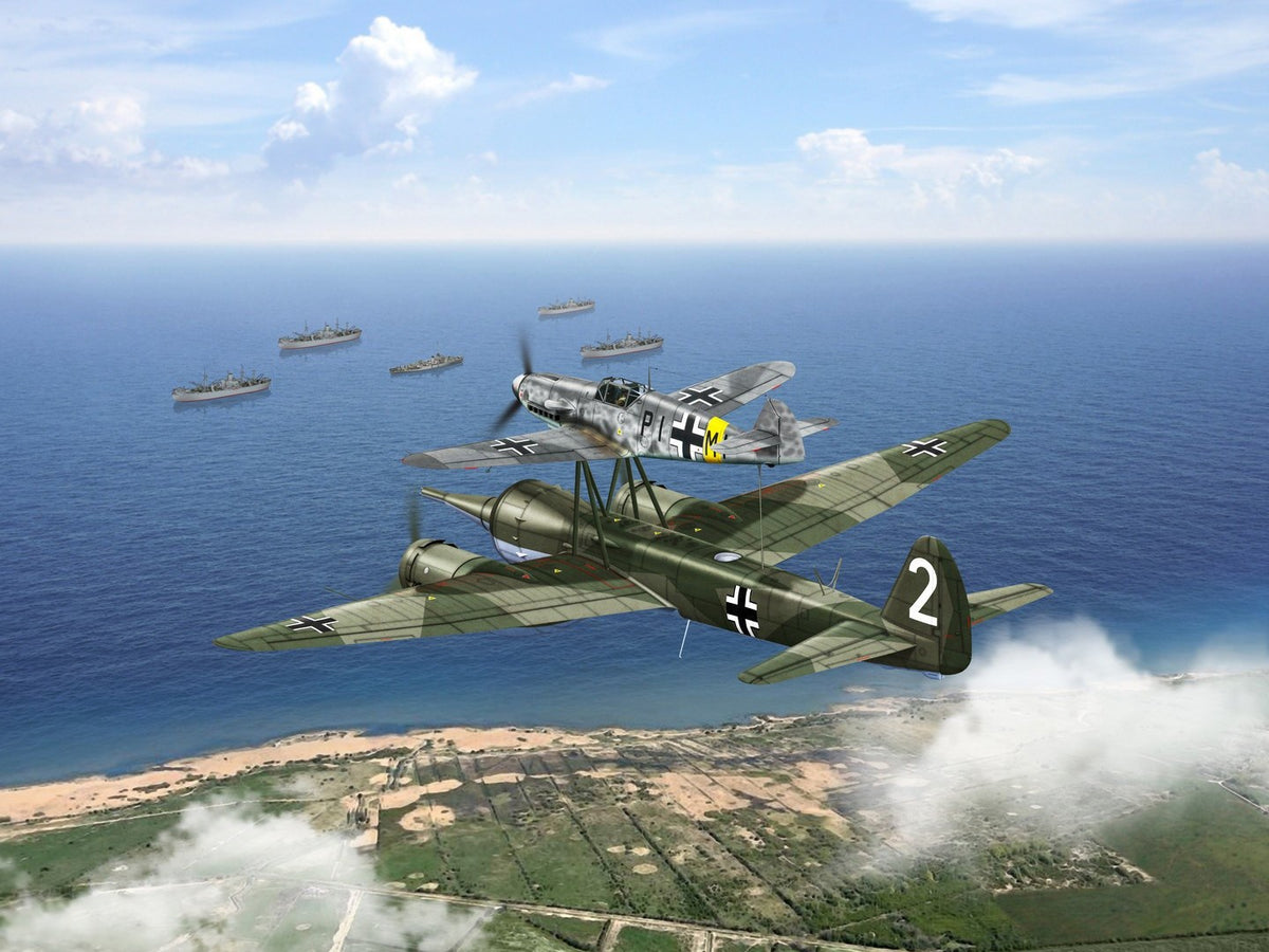 Mistel 1 WWII German Composite Aircraft