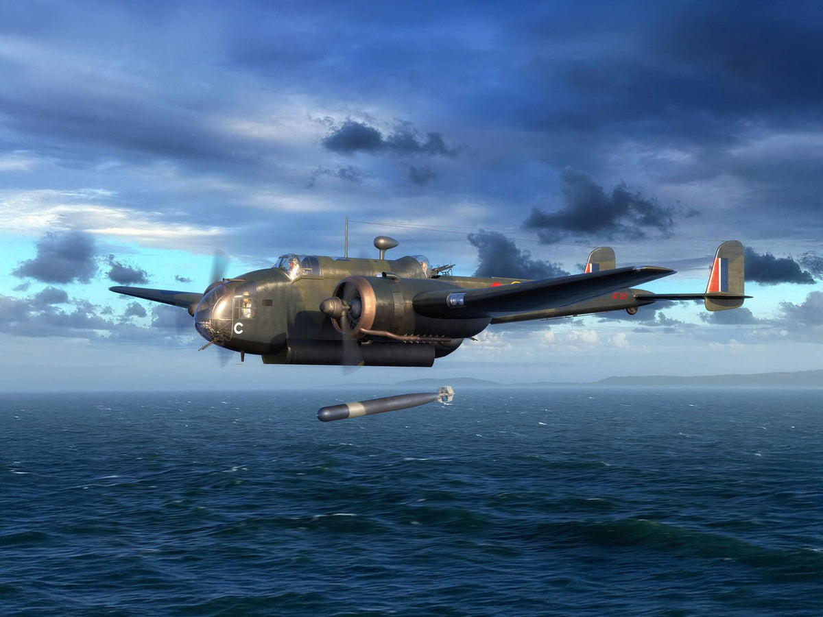 HP.52 Hampden TB.Mk.I WWII British Torpedo Bomber