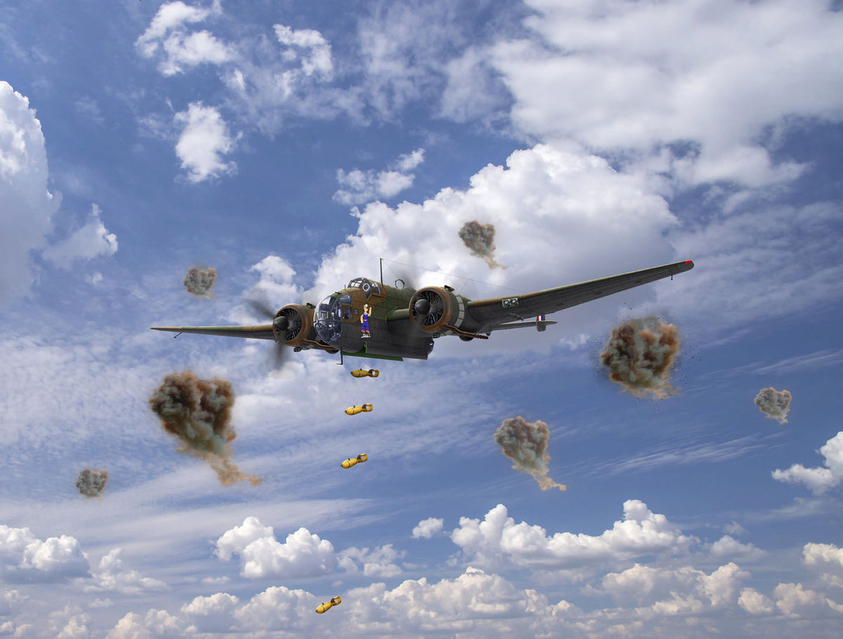 Churchill's 'Flying Suitcase' HP.52 Hampden Bomber
