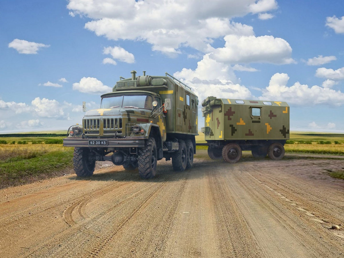 ZiL-131 Truck with Trailer Armed Forces of Ukraine