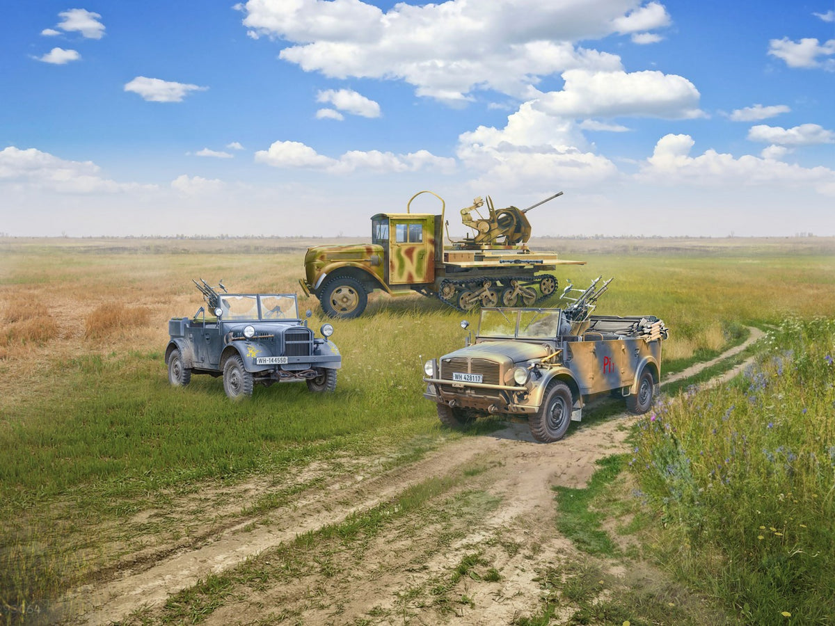 Self-Propelled AA Guns of the Wehrmacht (Set of 3)