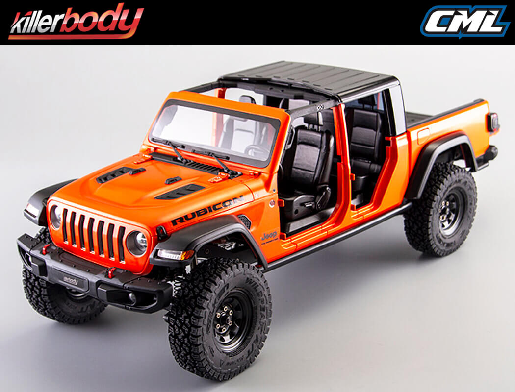 KILLERBODY JEEP GLADIATOR RUBICON COMPLETE BODY SET ORANGE