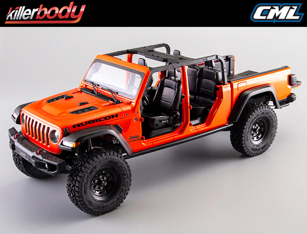 KILLERBODY JEEP GLADIATOR RUBICON COMPLETE BODY SET ORANGE