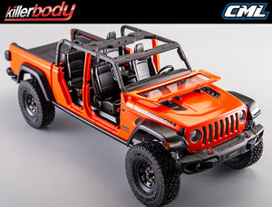 KILLERBODY JEEP GLADIATOR RUBICON COMPLETE BODY SET ORANGE