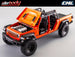 KILLERBODY JEEP GLADIATOR RUBICON COMPLETE BODY SET ORANGE