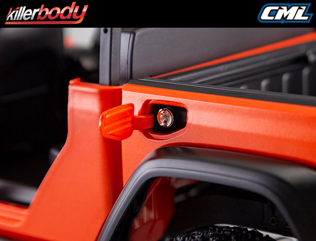 KILLERBODY JEEP GLADIATOR RUBICON COMPLETE BODY SET ORANGE