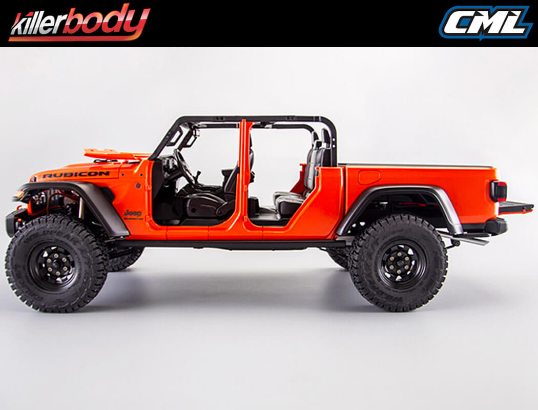 KILLERBODY JEEP GLADIATOR RUBICON COMPLETE BODY SET ORANGE