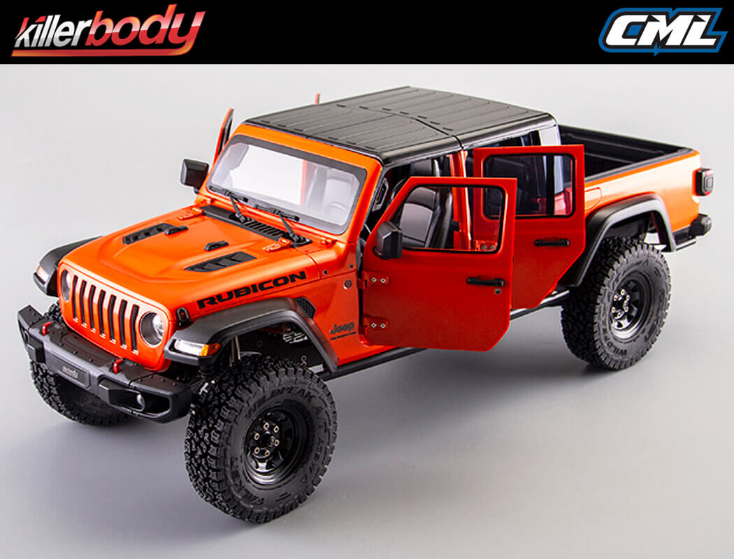 KILLERBODY JEEP GLADIATOR RUBICON COMPLETE BODY SET ORANGE