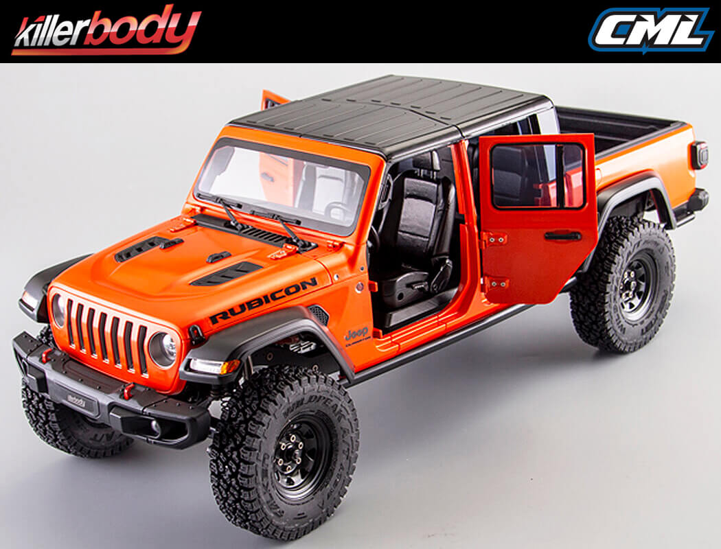 KILLERBODY JEEP GLADIATOR RUBICON COMPLETE BODY SET ORANGE