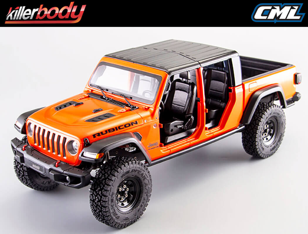 KILLERBODY JEEP GLADIATOR RUBICON COMPLETE BODY SET ORANGE