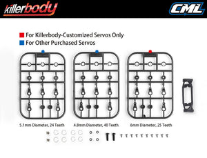 KILLERBODY 1.5V MERCURY KIT FITS KB48765 JEEP RUBICON BODY