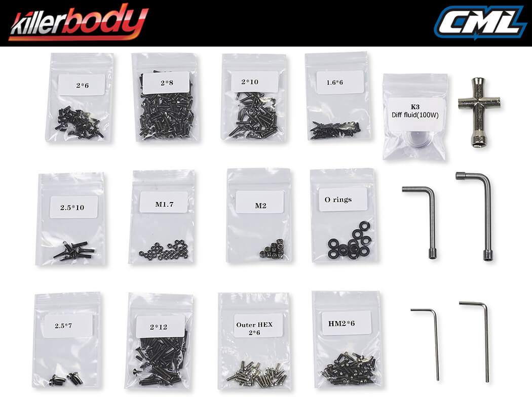 KILLERBODY 1.5V MERCURY KIT FITS KB48765 JEEP RUBICON BODY