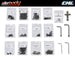 KILLERBODY 1.5V MERCURY KIT FITS KB48765 JEEP RUBICON BODY