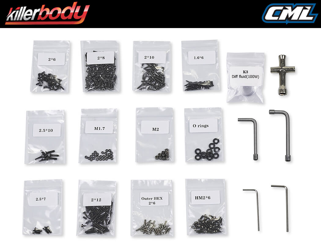 KILLERBODY 1.5V MERCURY KIT FITS KB48601 TOYOTA LC70 BODY