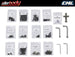 KILLERBODY 1.5V MERCURY KIT FITS KB48601 TOYOTA LC70 BODY