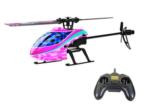 KOOTAI F03 4CH SINGLE BLADE FLYBARLESS HELICOPTER PURPLE/BLUE