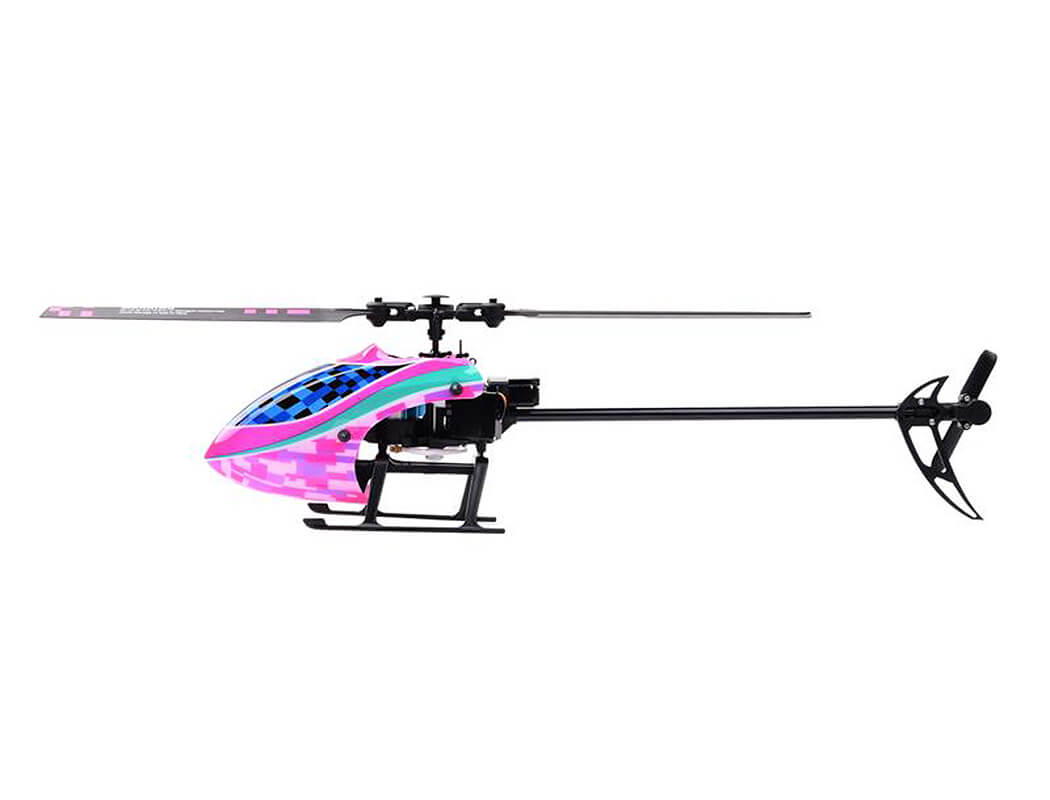 KOOTAI F03 4CH SINGLE BLADE FLYBARLESS HELICOPTER PURPLE/BLUE