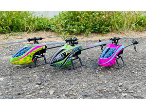 KOOTAI F03 4CH SINGLE BLADE FLYBARLESS HELICOPTER YELLOW/GREEN