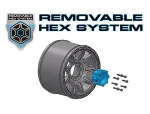 LOUISE RC MT-PIONEER REMOVABLE HEX 17MM 1/8 0" & 1/2" OFFSET