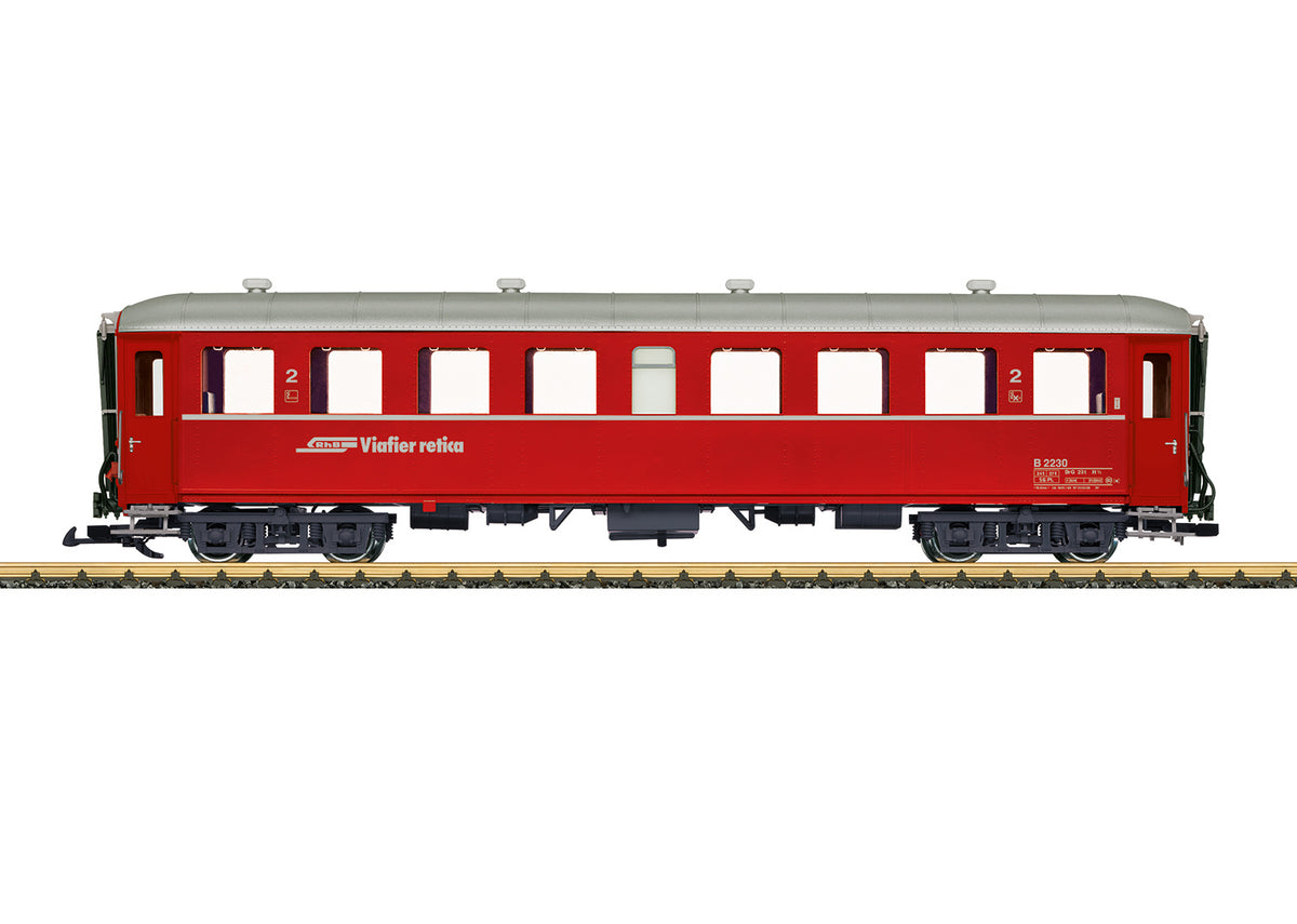RhB Express Train Passenger Coach 2nd Class Ep. IV