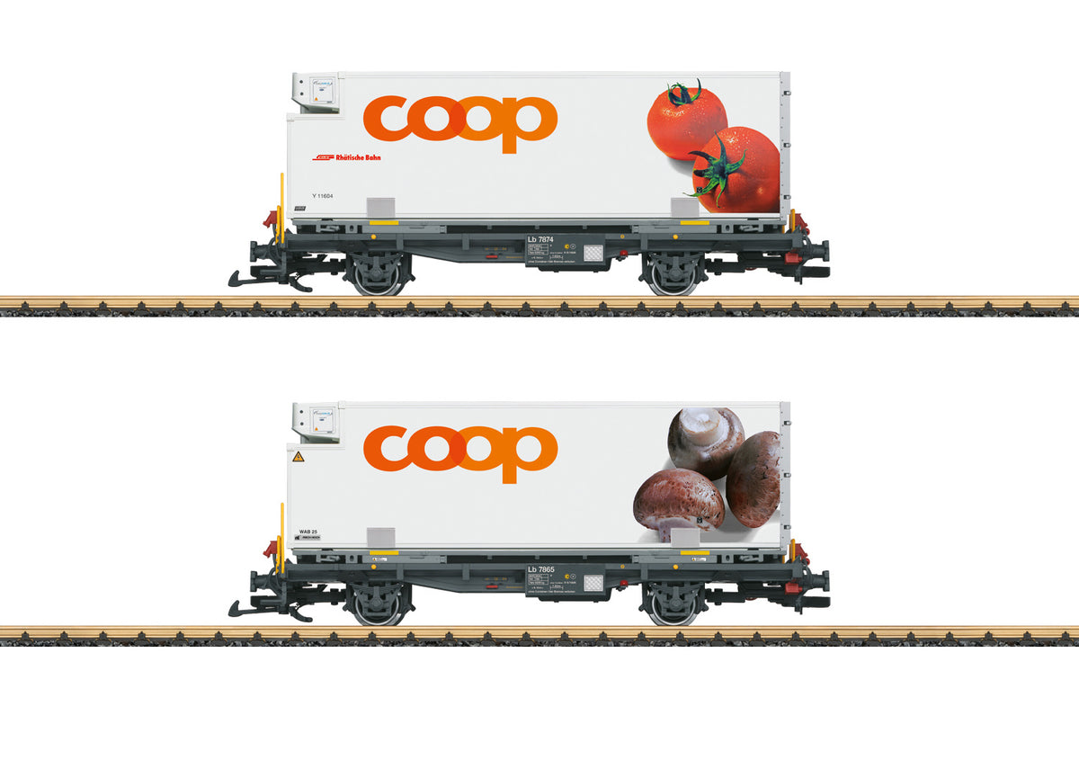 RhB Container Wagon-Set COOP