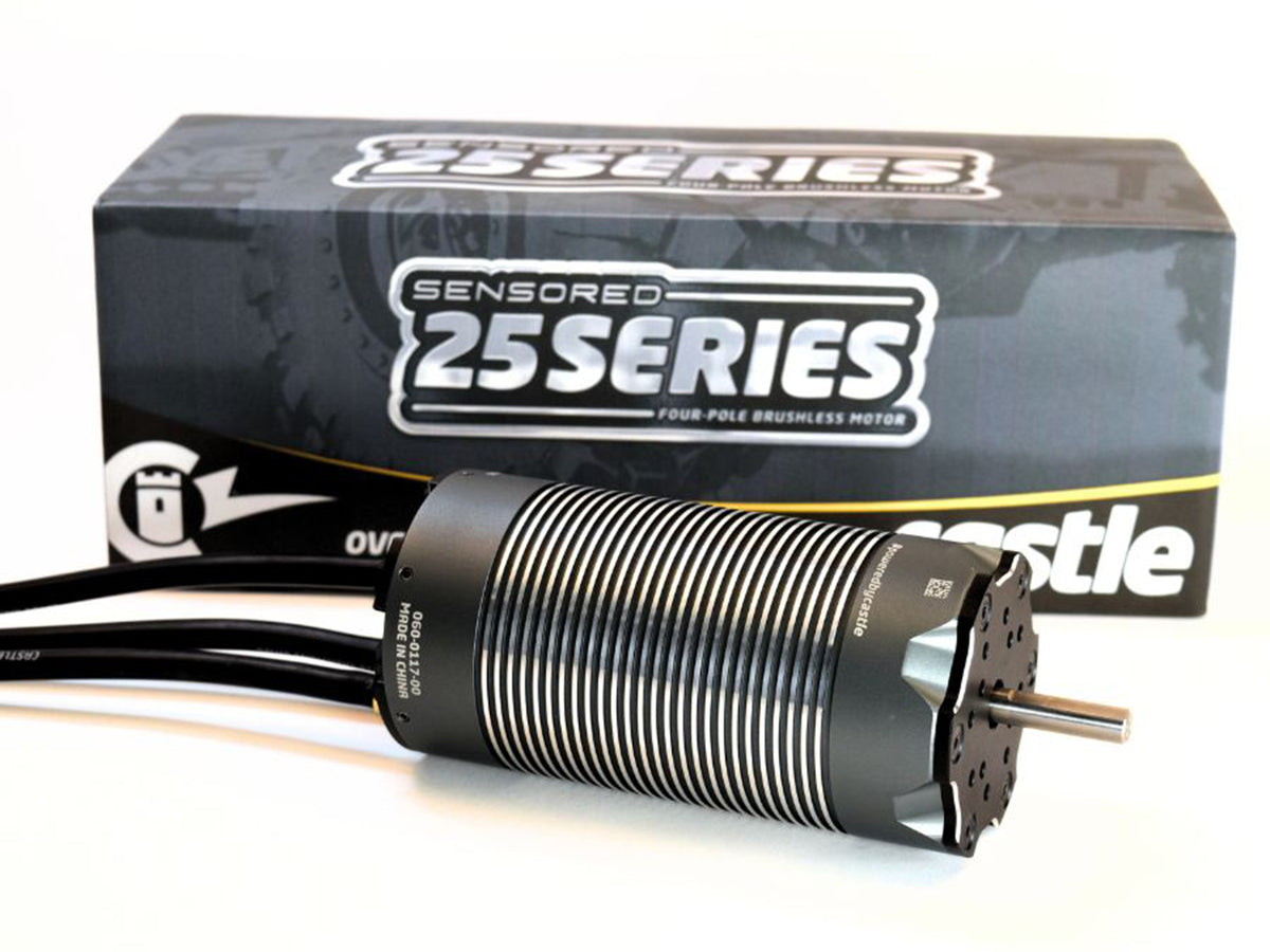 Motor, 4-Pole Sensored Brushless, 2535-520Kv