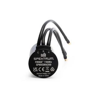 Firma 5687 1100KV 4-Pole Brushless Motor, 8mm shaft