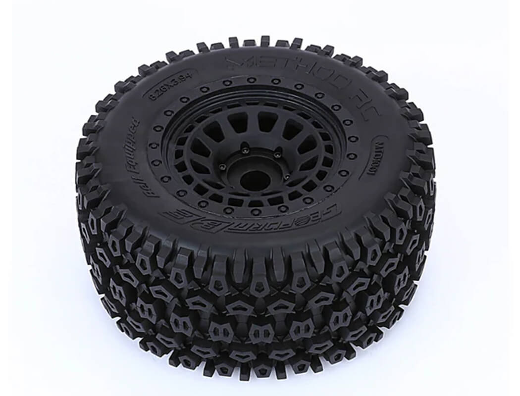 METHOD GEOFORM BELTED MT 1/5 TYRES ON ARRAY RIMS 24MM HEX