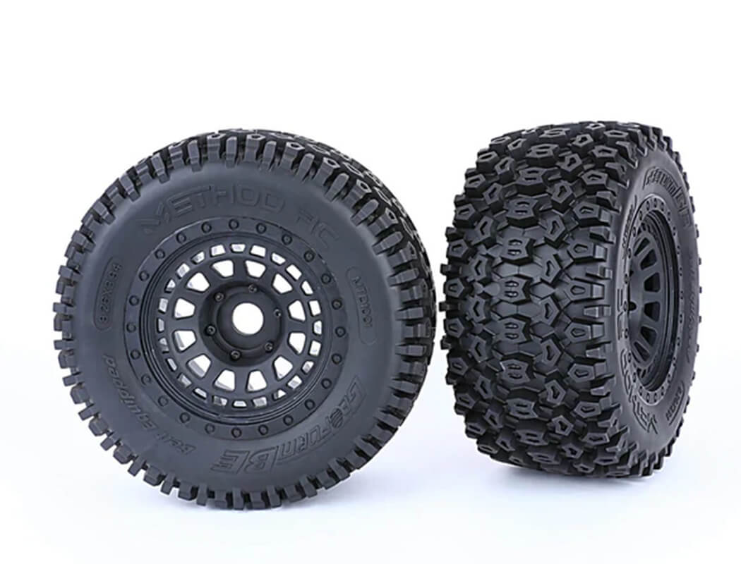 METHOD GEOFORM BELTED MT 1/5 TYRES ON ARRAY RIMS 24MM HEX