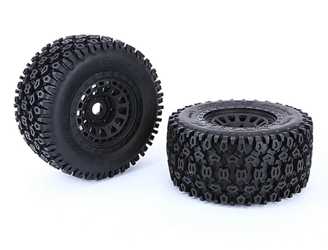 METHOD GEOFORM BELTED MT 1/5 TYRES ON ARRAY RIMS 24MM HEX