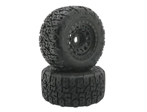 METHOD TERRAFORM BELTED 1/8 MT TYRES ON ARRAY 17MM RIMS