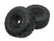 METHOD TERRAFORM BELTED 1/8 MT TYRES ON ARRAY 17MM RIMS