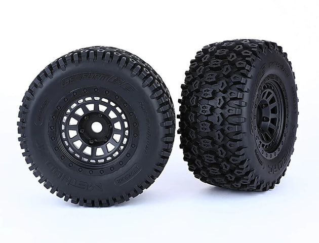 METHOD GEOFORM BELTED 1/8 MT TYRES ON ARRAY 17MM RIMS