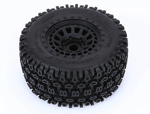 METHOD GEOFORM BELTED 1/8 MT TYRES ON ARRAY 17MM RIMS