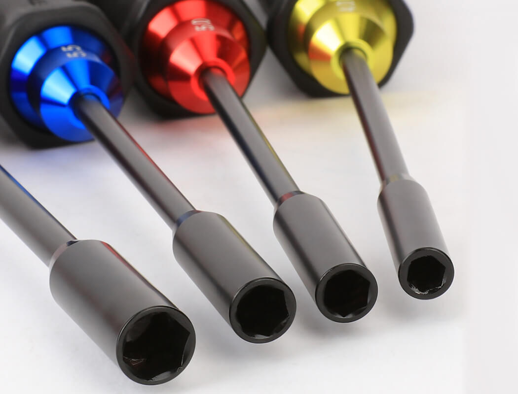 METHOD 4 PIECE METRIC NUT DRIVER SET (4.0/5.0/5.5/7.0MM)