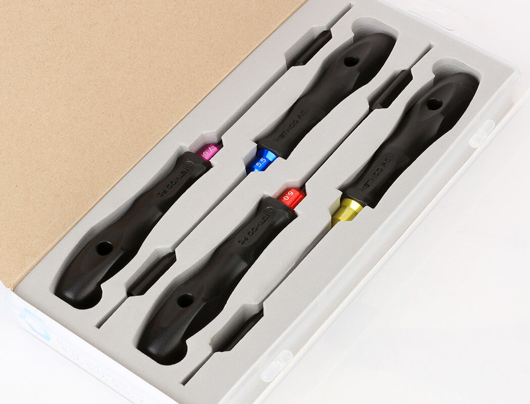 METHOD 4 PIECE METRIC NUT DRIVER SET (4.0/5.0/5.5/7.0MM)