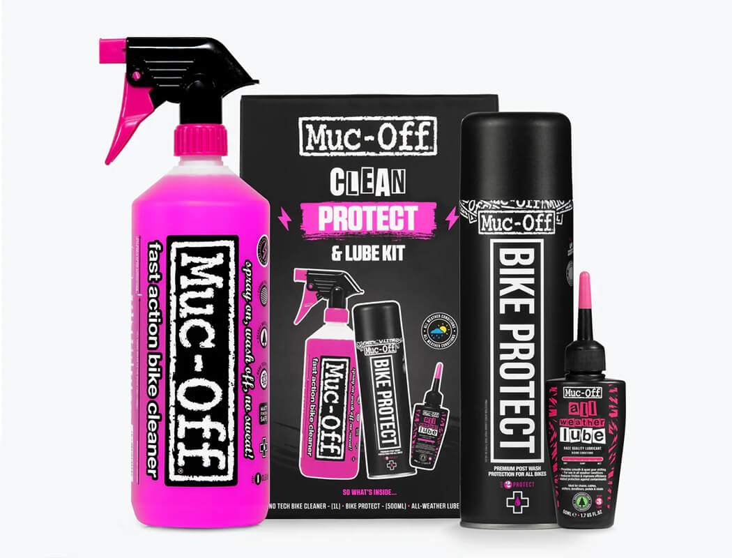 MUC-OFF MO94 LUBRICANT, NANO BIKE CLEANER, BIO WET LUBE KIT