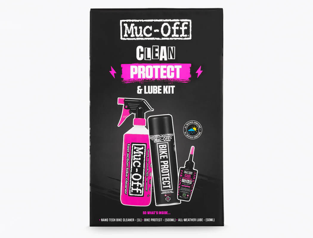 MUC-OFF MO94 LUBRICANT, NANO BIKE CLEANER, BIO WET LUBE KIT
