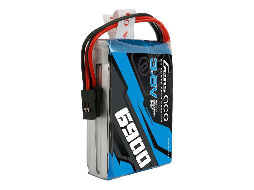 Li-Po 1S 3.7V HV 6900mAh Tx with JR