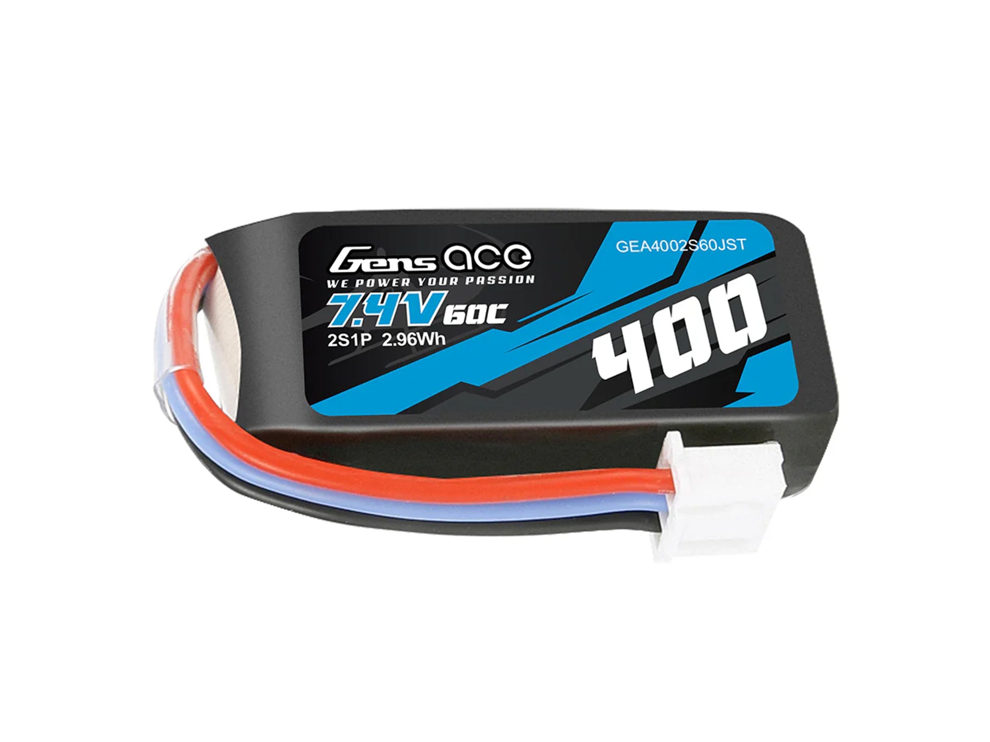 Li-Po 2S 7.4V 400mAh 60C with BEC - RC Hobby Product