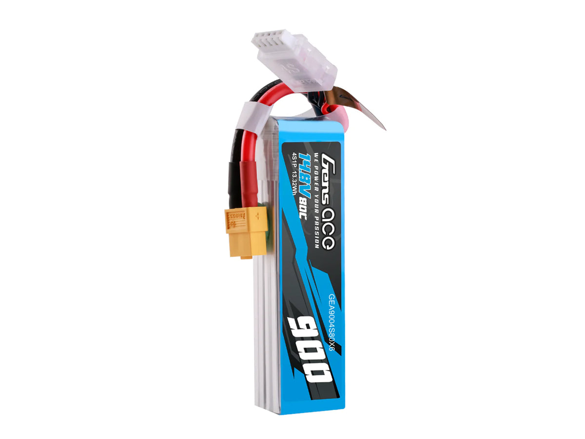 Li-Po 4S 14.8V 900mAh 80C with XT60