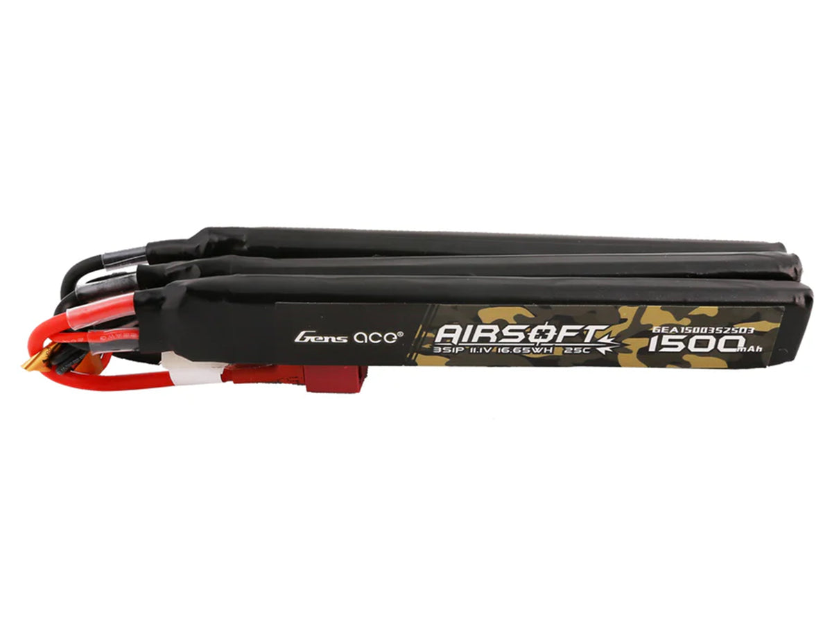 Airsoft 3S 1500mAh 25C with Deans-3X (fit Most AEG)