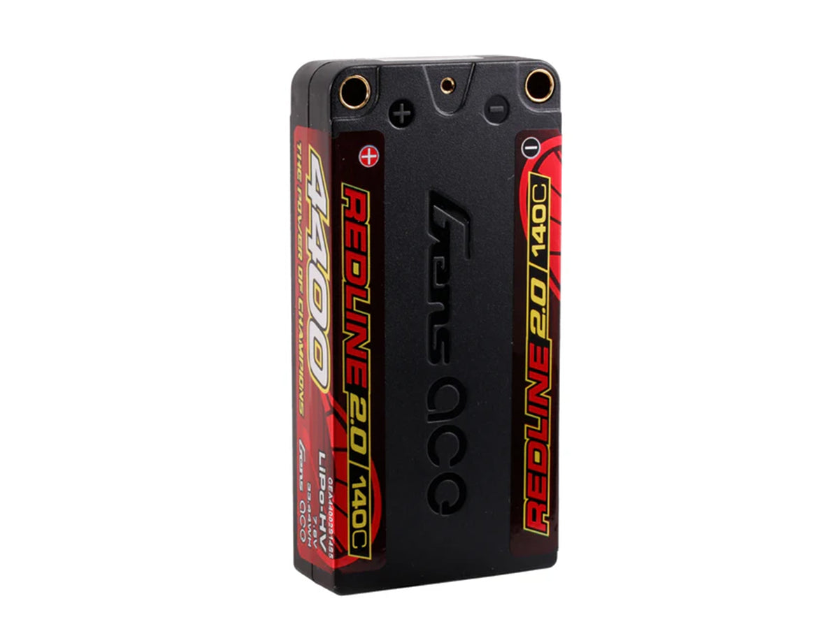 Li-Po HV Car Hard Case 2S1P 7.6V 4400mAh 140C RL2 Short 5mm