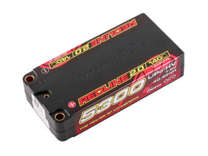 Li-Po HV Car Hard Case 2S2P 7.6V 5300mAh 140C RL2 Short 5mm