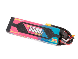 Li-Po Car Hard Case HV 2S 7.4V 5500mAh 100C with XT60