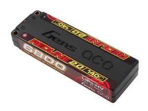 Li-Po HV Car Hard Case 2S1P 7.4V 6800mAh 140C RL2 with 5mm