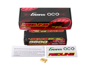 Li-Po HV Car Hard Case 2S 7.6V 9600mAh 140C RL2 5mm