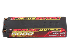 Li-Po HV Car Hard Case 2S 7.6V 5000mAh 140C RL2 5mm