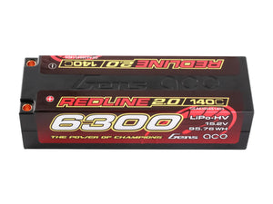 Li-Po HV Car Hard Case 4S1P 15.2V 6300mAh 140C RL2 with 5mm